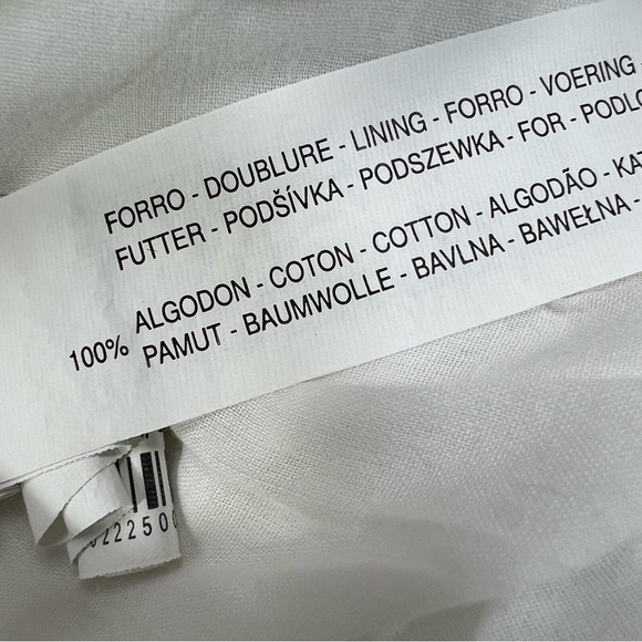 Zara Basic Ladies Skirt White Small Long Maxi Cotton Lined Flared High Rise VGC - Picture 11 of 13